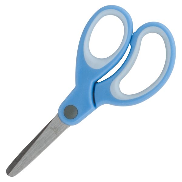 Sparco  Scissors, 5", Blunt Tip, Easy Grip Handle, Blue Thumbnail