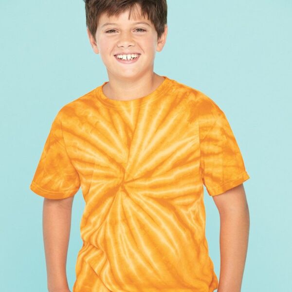 Youth Cyclone Vat-Dyed Pinwheel Short Sleeve T-Shirt Thumbnail