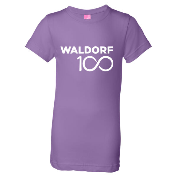 AWSNA - Girls' Fine Jersey Longer Length T-Shirt Thumbnail